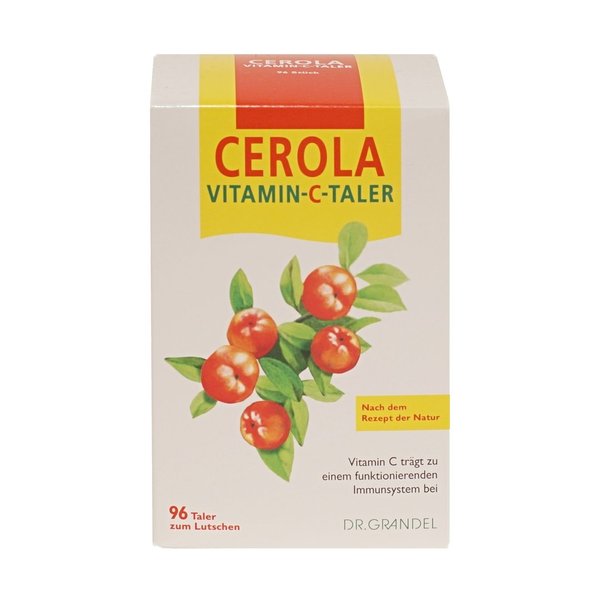 Cerola Vitamin C Taler 96 Stück Dr. Grandel